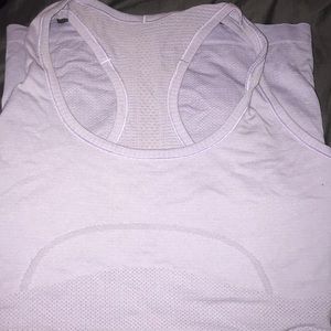 Lululemon Swiftly Tank Top in Lavender